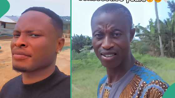Nigerian father personally cooks for his son he has not seen for 14 years