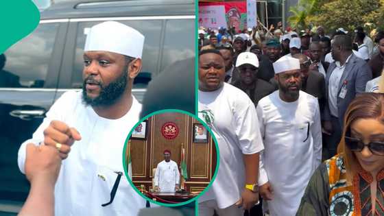 Seyi Tinubu storms Imo, meets Uzodimma, Obi Cubana, others as they sing president's mandate song