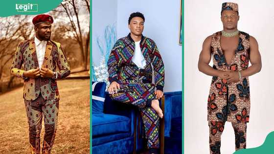 Latest Ankara styles for men to rock in Nigeria in 2025 (photos)
