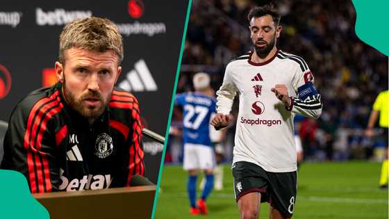 Michael Carrick weighs up punitive measures against Bruno Fernandes after his comments