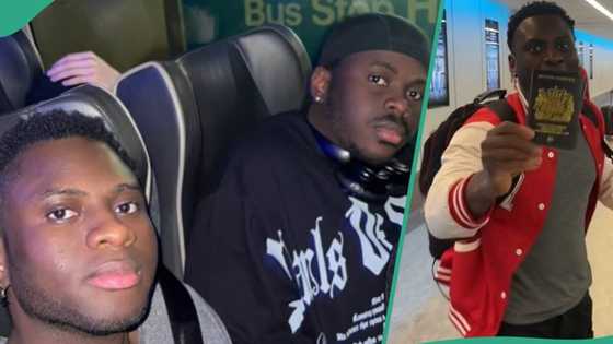 After 10 years, Nigerian man reunites with family in Nigeria, they meet at airport