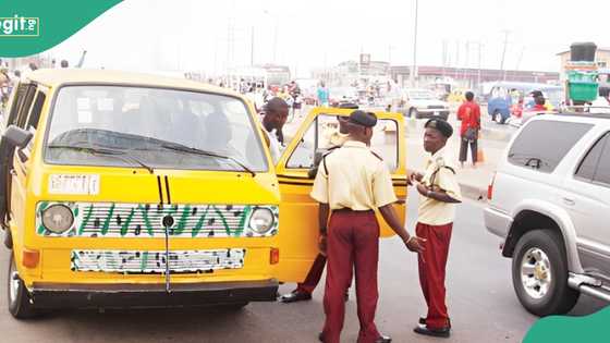 JUST IN: Driver sets self, LASTMA officer, bus ablaze in Lagos, details emerge