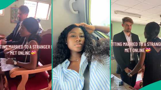 Nigerian lady marries German man after replying his DM, shares sweet love story
