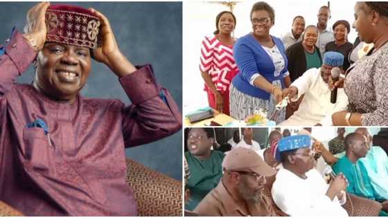 Ebenezer Obey at 81: Videos as music maestro spends his birthday with orphans, inmates of Leper Colony