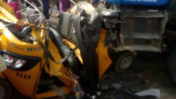 Kaico! Bidiyon yadda babbar mota ta murkushe mutum 20 sakamakon bin ta 'yan sanda ke yi