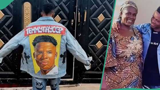 Young man builds house for parents, mother dances with joy