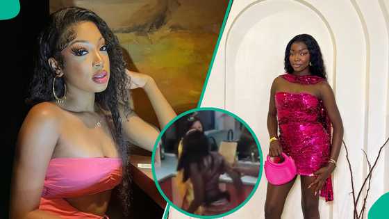 BBN2025: Zita & Mide fight dirty in kitchen over food, almost get physical as the former makes move