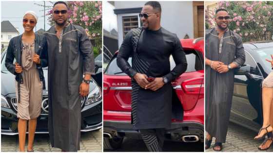 Fans react as Bolanle Ninalowo shares adorable photos with his daughter