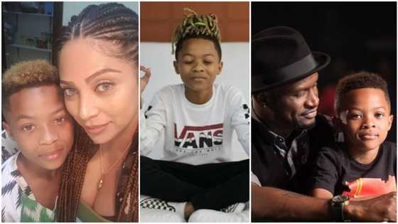 Singer Peter Okoye and wife celebrate son as he clocks 11 (photos)
