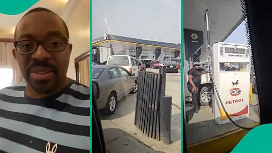 “N739 per litre": Man goes to filling station to confirm Dangote’s new fuel price, posts receipt
