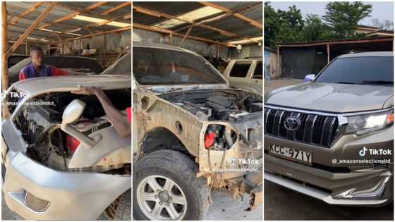 "What's the insurance situation?" Man upgrades Toyota Prado 120 to 2020 model, video raises questions