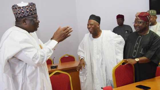 BREAKING: Adamu, APC senators meet behind closed-door amid defection spree