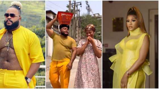 “Dis one na throwback love”: Fans react as video of Whitemoney and Phyna getting romantic and cuddly trends