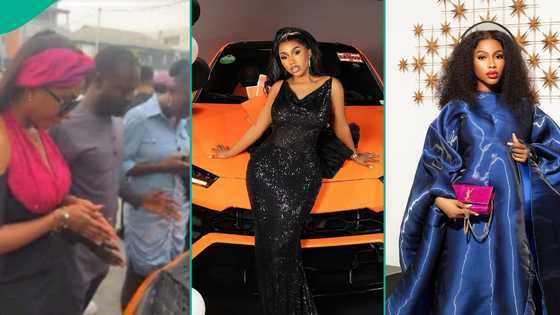 Mercy Eke: Pastor under fire over reality star's Lamborghini dedication in church, video trends