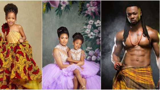 Flavour and ex-beauty queen Anna Banner's daughter turns 5th, mom releases lovely photos