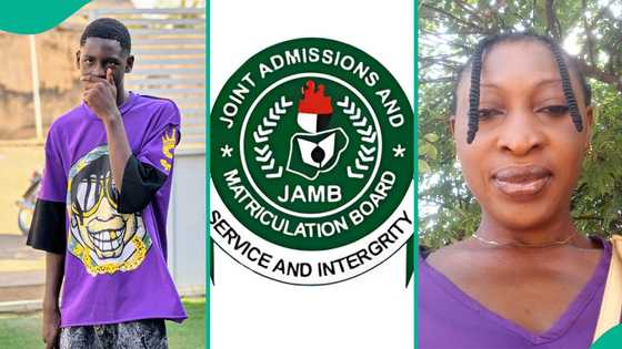 JAMB: Single mum emotional after hearing her son's UTME score, sends powerful message to other mums