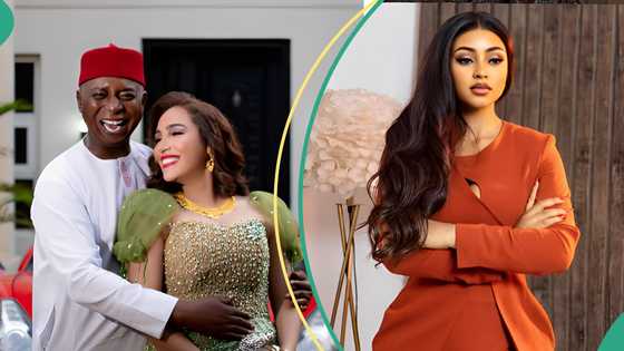Ned Nwoko’s 5th wife reacts to claims he’s marrying someone younger amid Regina Daniels’ drama