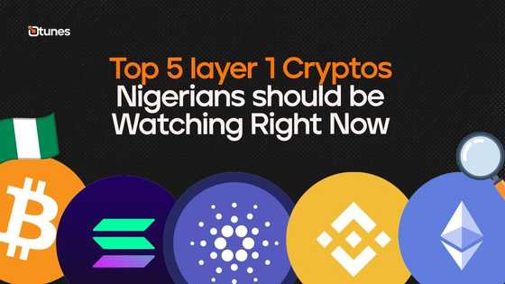 Top 5 layer 1 cryptos Nigerians should watch in 2025