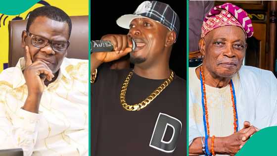 Oriyomi Hamzat reacts to Taye Currency's performance at Oba Ladoja's coronation: "I don't blame him"