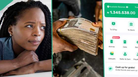 "I can feed you for 3 months": Lady shows N2 million in her bank accounts, challenges man online