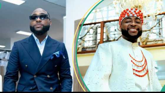 Davido heats up internet as he brags about length of wealth for umpteenth time: "Can't never finish"