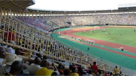 Matasa sun fara lalata filin kwallon Abuja sakamakon kashin da Najeriya ta sha hannun Ghana