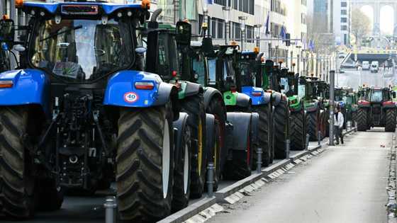 Tractors clog Brussels in anger at EU-Mercosur trade deal