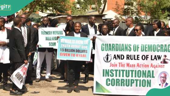 NNPCL: Lawyers storm AGF's office as protest for probe of Kyari enters day 2