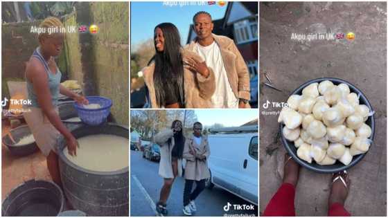 Budurwa Mai Tallan Tuwo a Najeriya Ta tsallake, Ta Tare Da Mijinta a Turai, Sun Bar Jama'a Baki Bude