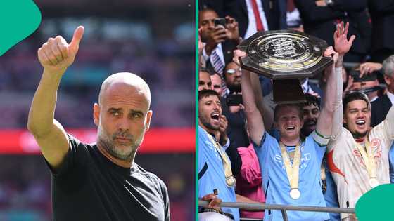 "Manchester City won the Community Shield": Pep Guardiola defends club's trophyless season, video