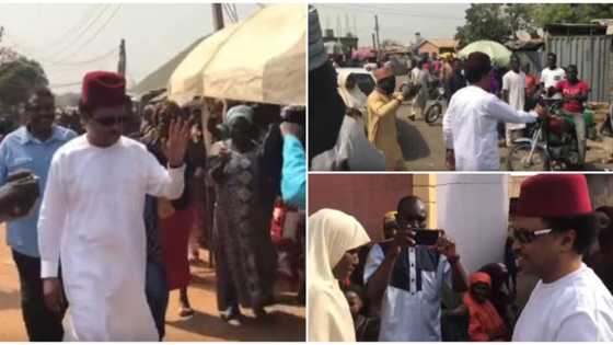 2023: Videos emerge as top ex-senator greets Okada riders, women in streets, gets massive support