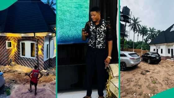 Nigerian man showcases his newly built house, captures the exquisite interior