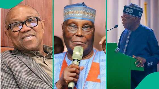 Breaking: Tinubu finally reacts to Atiku, Peter Obi's allegation