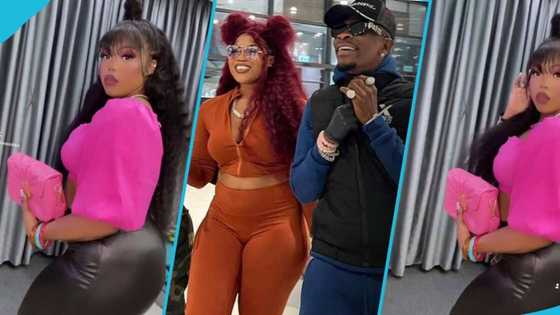 Shatta Wale flaunts the curves of his new girlfriend Maali in video