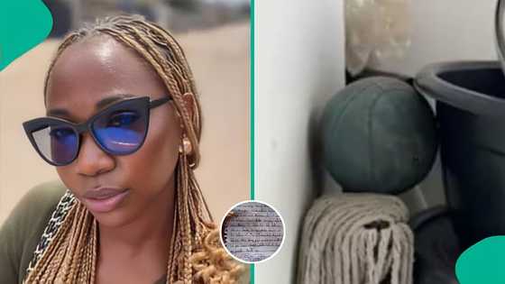 Lady shows touching apology letter neighbours' kids sent after she seized their football, many react