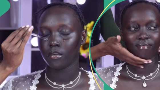Bride's makeup transformation leaves netizens awestruck: "The shade match is insane"