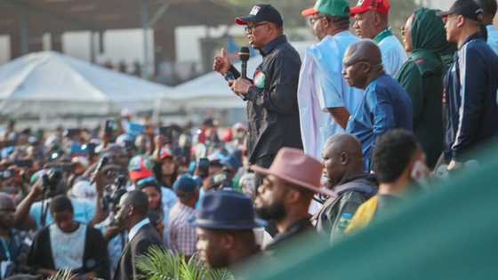 Abuja people go 'gaga' as Peter Obi storms FCT, begs residents for 1 major thing