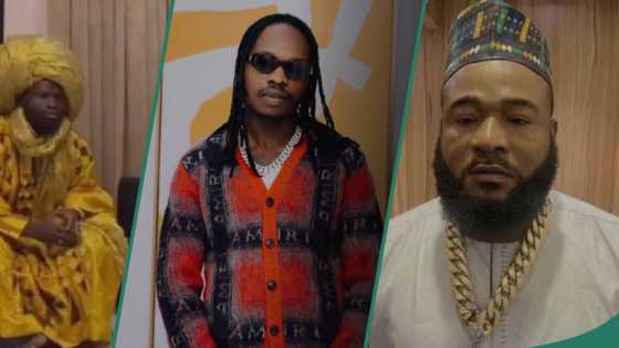 "Say Ameen": Reactions as cleric visits Naira Marley, Sam Larry, prays death for Mohbad's killers