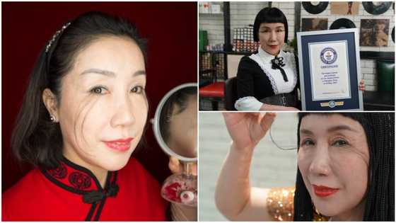 Woman with the world's longest eyelashes sets new record, she reveals what doctors told her