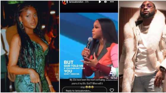 “My 20s have been the most confusing years of my life”: Davido’s 4th baby mama Larissa laments on social media