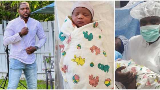 Congratulations pour in for actor Bigvai Jokotoye as he welcomes 2nd child with wife