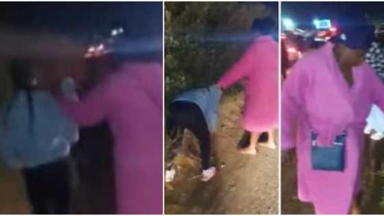 Viral video shows angry mum show up at a club in nightgown and drag her daughter home, stirs massive reactions