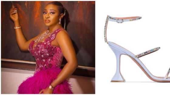 Nollywood actress Ini Edo rocks designer shoes worth N400k at event