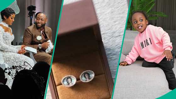 Davido speaks on using late son's pics on his wedding cufflinks: "No one should lose loved ones"