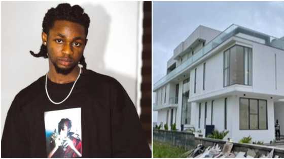 Nigerians celebrate, congratulate Omah Lay as he reportedly splurges N500m on new mansion in Lagos