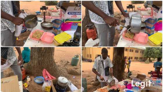 2023 elections: Nigerian graduates keep voters fed during polls in Abuja, photos emerge