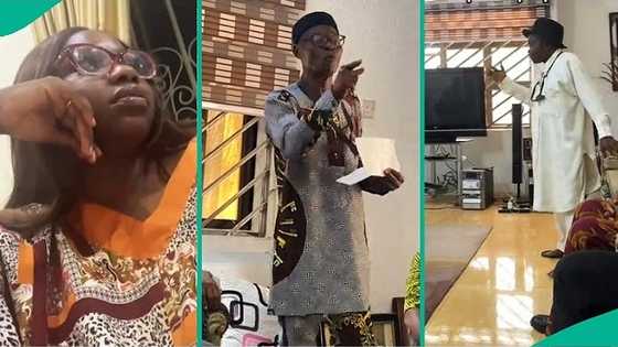"Why do they always argue?" Lady reacts as elders engage in argument on bride price payment day