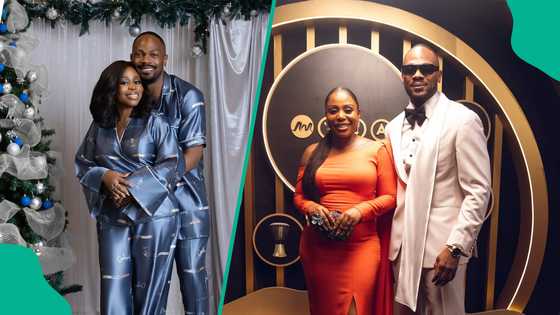 Toyosi sends strong message to husband Daniel Etim Effiong over viral romantic pic