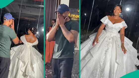 Blessing CEO shares heartfelt video showing IVD's reaction after seeing her in wedding gown