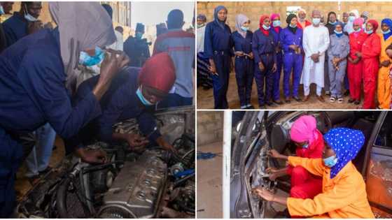 History made as first all-female mechanic workshop opens in northern state, photos emerge
